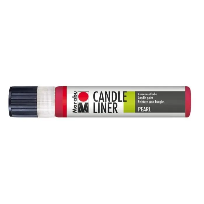 Candle Liner - MARABU - Rouge cerise - 25ml - À partir de 6 ans - Mixte-0
