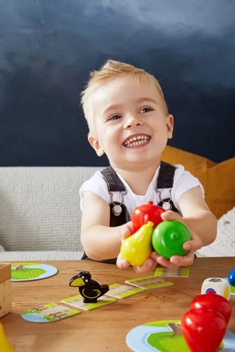 Jeu éducatif coopératif HABA - Mon Premier Verger - Adapté aux tout-petits - 2 ans et plus-2