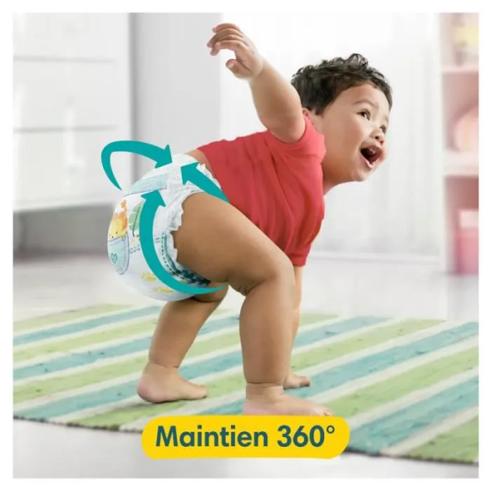 Couches-Culottes Baby Dry Taille 3 - Pampers - 32 Couches - 6kg - 11kg-1