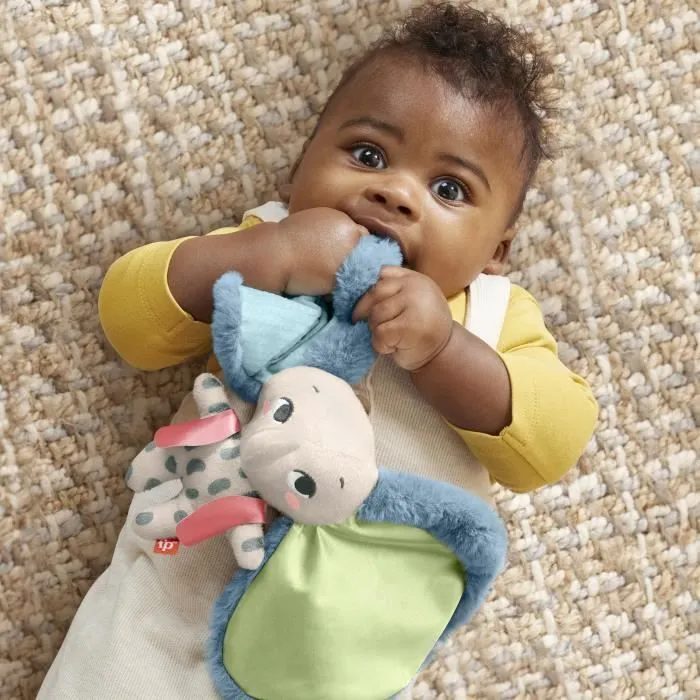 Fisher-Price-Tembo, mon Doudou Éléphant-Peluche pour nouveau-nés HKD63-2
