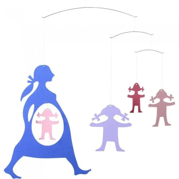 Mobile design Femme enceinte-0