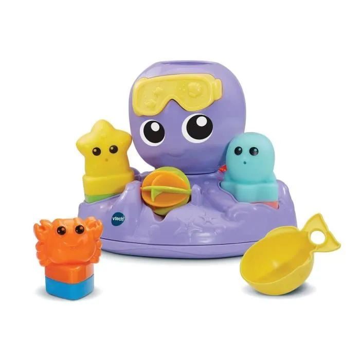 VTECH JULIE, MA PIEUVRE TOUPIE DE BAIN-0
