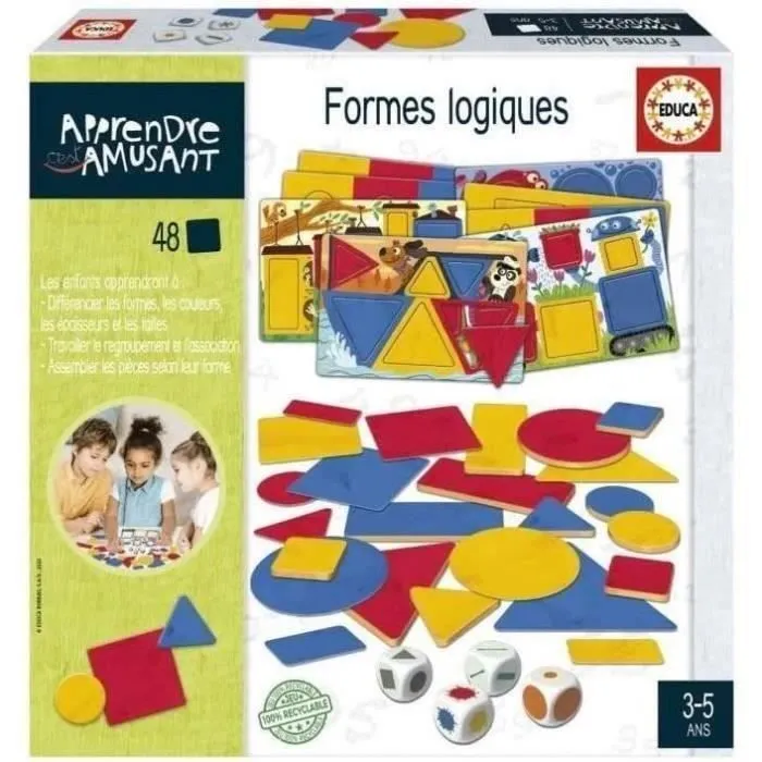 Jeu d'apprentissage - EDUCA - Formes Logiques-0