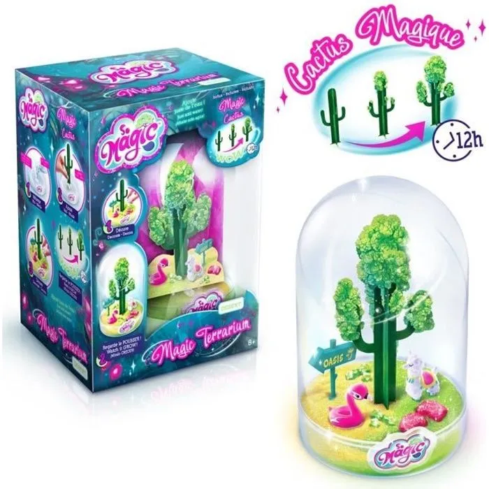 Terrarium à faire pousser SO DIY So Magic - Modèle Desert - CANAL TOYS - 8 ans et +-0