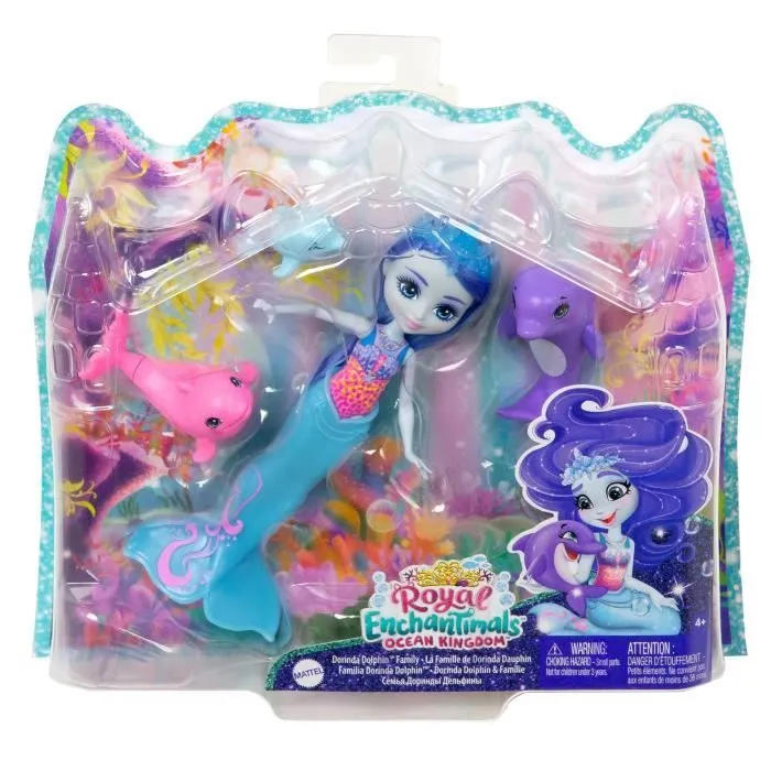 Enchantimals - Famille De Dorinda Dauphin - Poupée-1