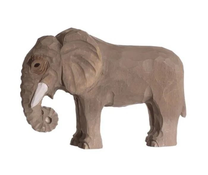 Wudimals - Figurine Eléphant en bois - K-PLAY-0