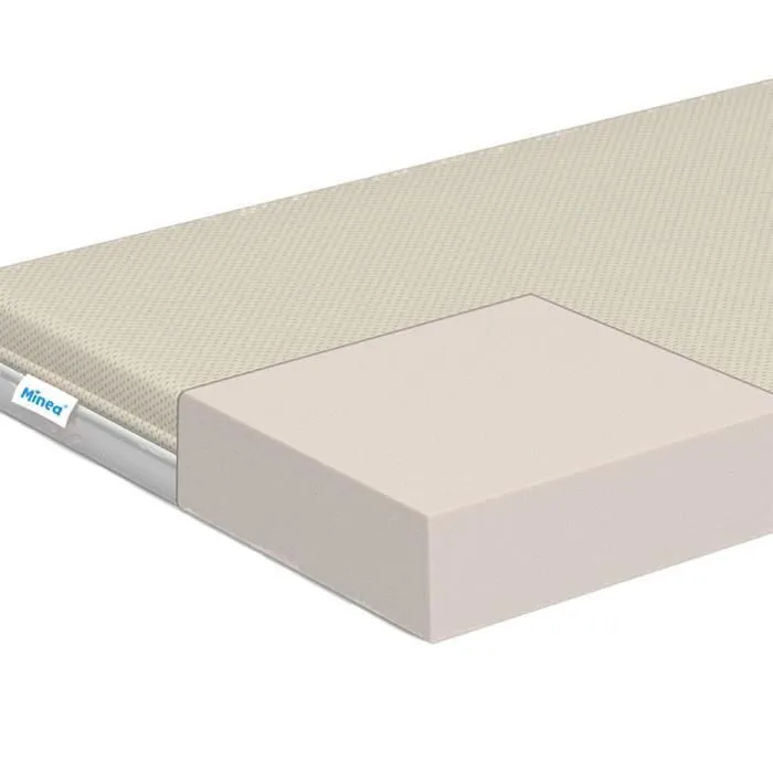 Matelas bébé MINEA 60x120 cm - MINEA - Mousse HD - Housse réversible - Accessoires-3