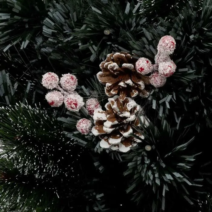 Sapin fibre optique intérieur "Sofia" H120cm 89 LED + transfo Feeric lights & christmas-2