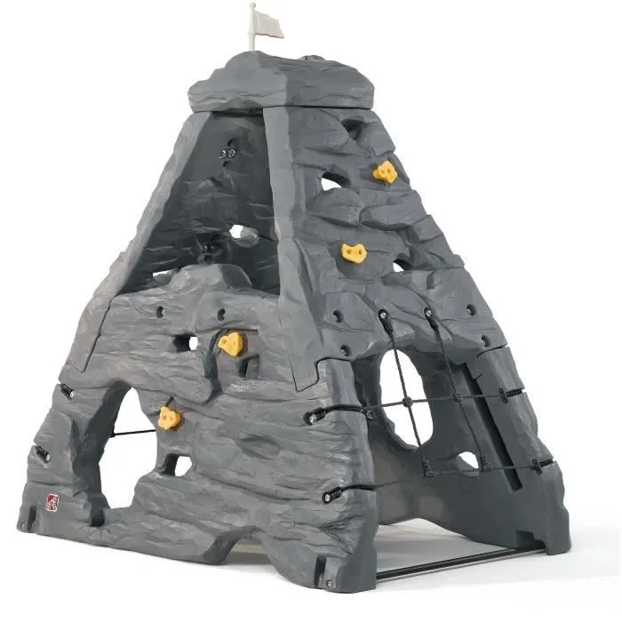 Step2 Skyward Summit Kiddimandjaro Triangle / Cadre d’Escalade Enfant en Gris | Jeux escalade en Plastique pour Enfants-1