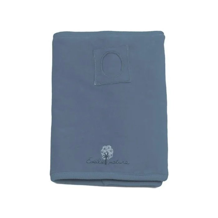 Protège carnet de santé 16x21 cm Coton bio Océan - Éveil et Nature-0