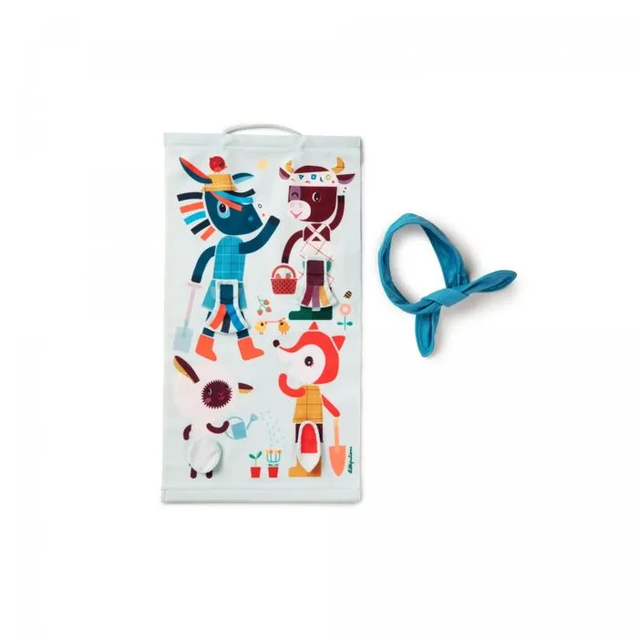 Jeu de queues d'âne - Lilliputiens - Pour enfants dès 3 ans - Jeu d'orientation intérieur/extérieur-0