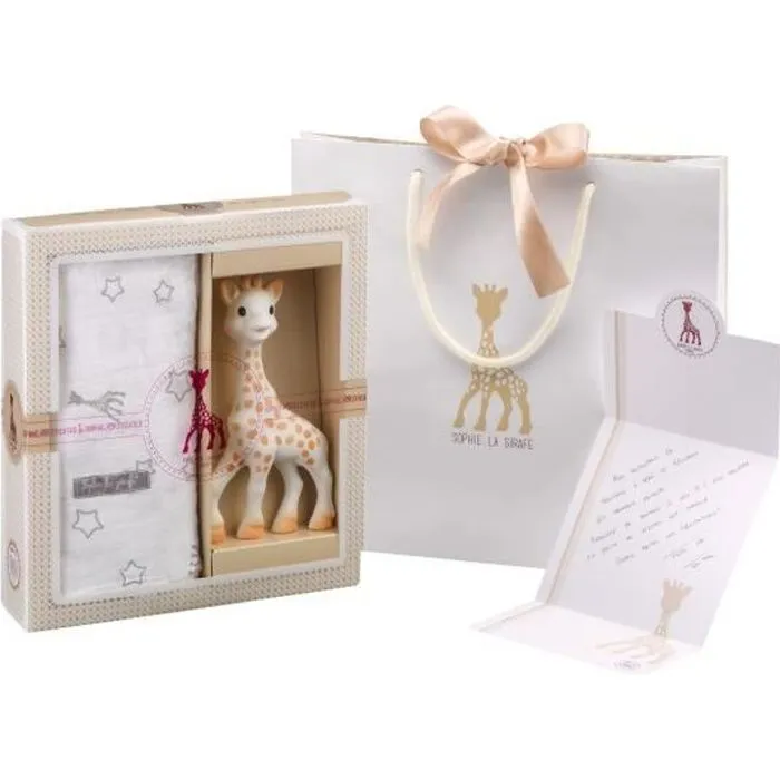 SOPHIE LA GIRAFE Coffret Naissance Création Tendresse-0