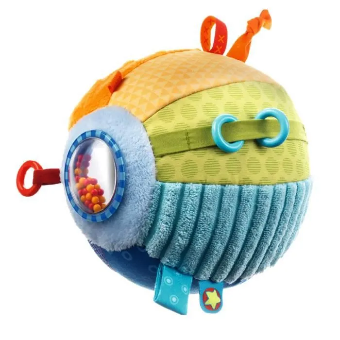 Balle découverte - HABA - De toutes les couleurs - Multicolore - Pour enfant de 6 mois et plus-0