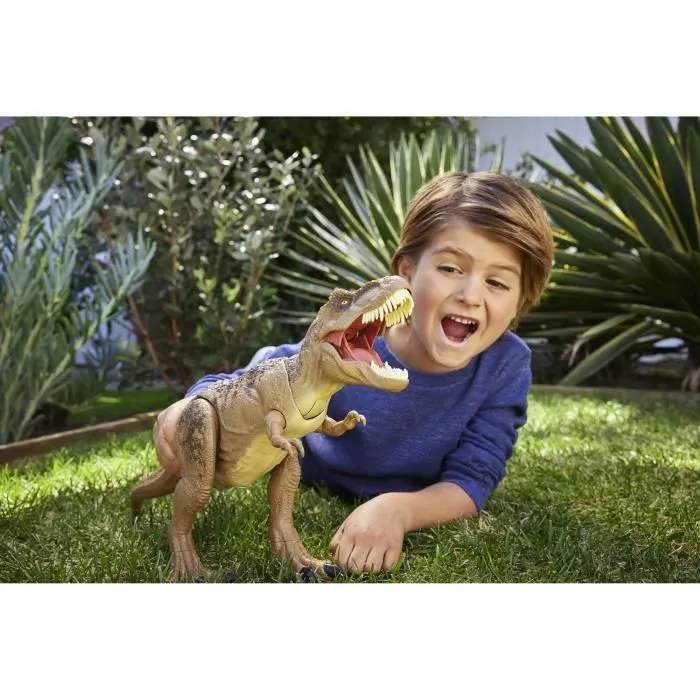 Jurassic World-Tyrannosaure Attaque Impitoyable-Figurine articulée HXF53-8