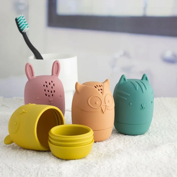 Jouets de bain - Ulysse - Animaux aspergeurs - Silicone - 4 pièces - Mixte-1
