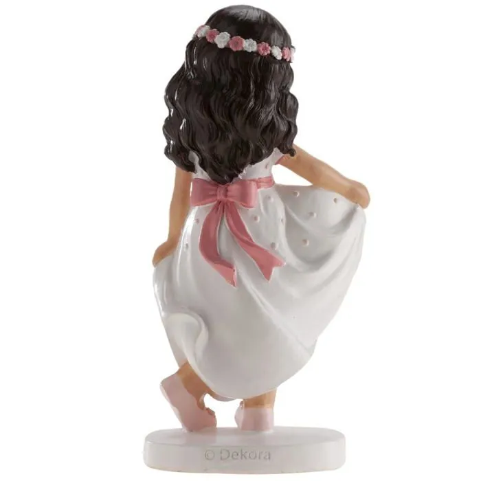 Figurine de gâteau - Dekora - Berta - 16 cm - Résine - Communion Fille-1