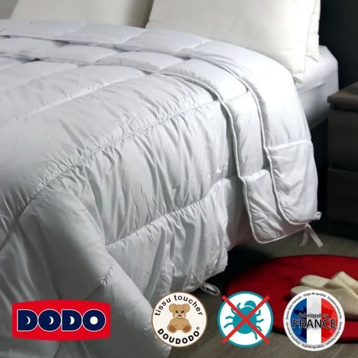 DODO Couette 4 saisons anti-acariens - 220 x 240 cm - Blanc-1