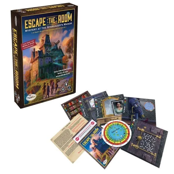 ThinkFun Escape the Room, Party board game, Enfants et adultes, 90 min, Garçon-Fille, 10 année(s), Intérieur-1