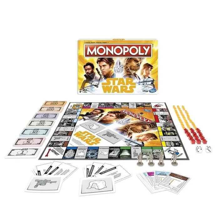 MONOPOLY - Star Wars HAN SOLO - Jeu de Société-4