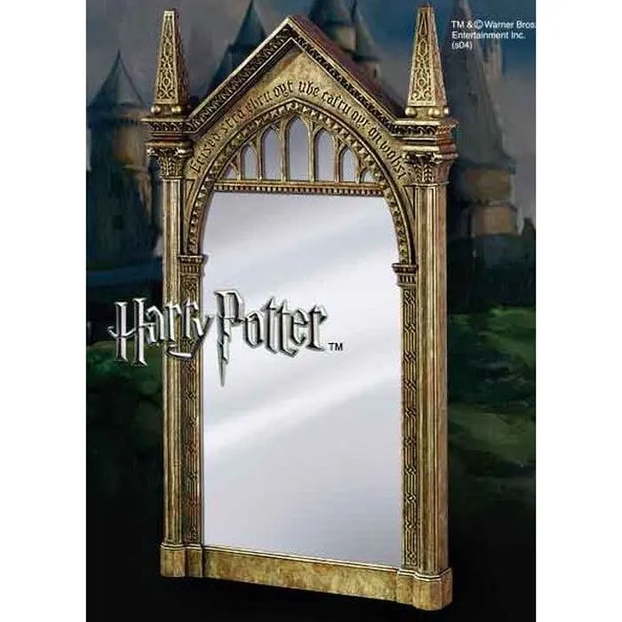 Réplique miroir du Risèd - NOBLE COLLECTION - Harry Potter - Dimensions 45 x 21 cm-0