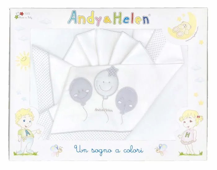 Drap housse matelas Andy - helen - 2/400D27MAXIGR - Lit bebe Maxi 3 pieces-0