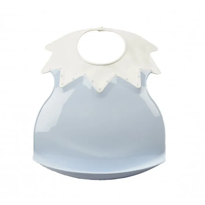 THERMOBABY Bavoir arlequin - Fleur bleue-0