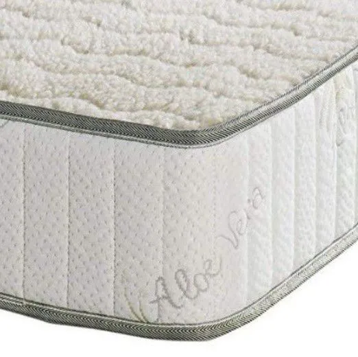 Literie -Matelas Supreme Orthopedique 80x200 x 22 cm - Ferme - Face Hiver 3,5 cm de Memoire de Forme 70 kg-m3 + Laine Merinos - Ame-2