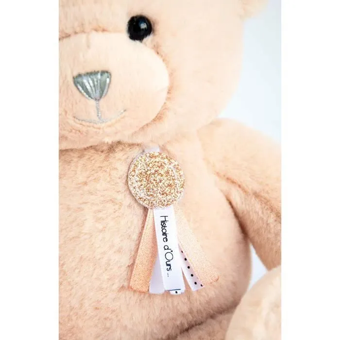 Peluche Charms Petite - HISTOIRE D'OURS - Tout rond, tout doux et bien souple - Beige - A partir de 24 mois-3