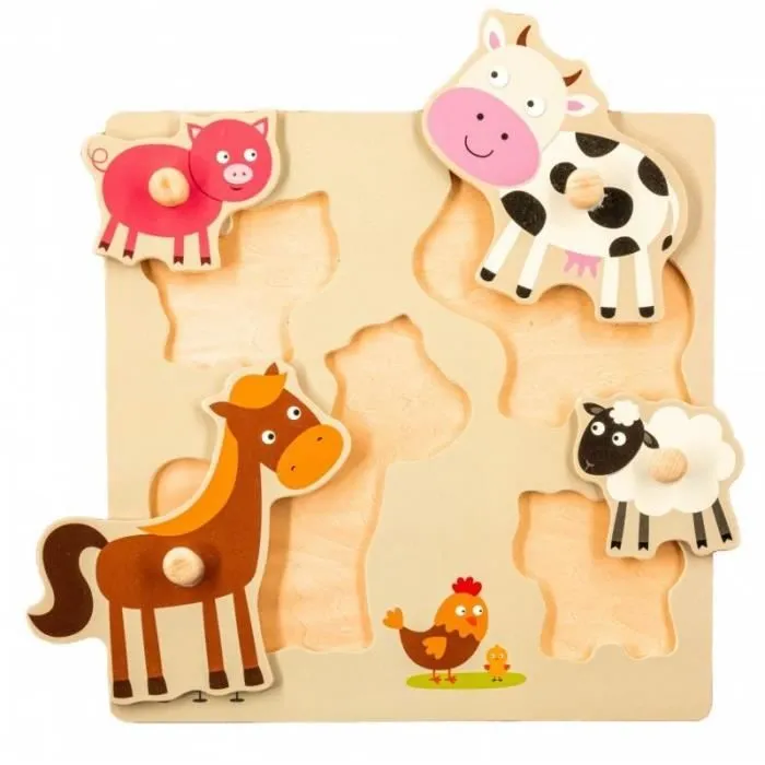 Smily Play Wooden puzzle - 5905375837983-3