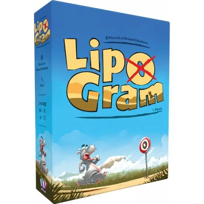 Jeu de société Lipogram - Asmodee - Fais deviner ton mot - Application offerte pour + de niveaux de jeu-0
