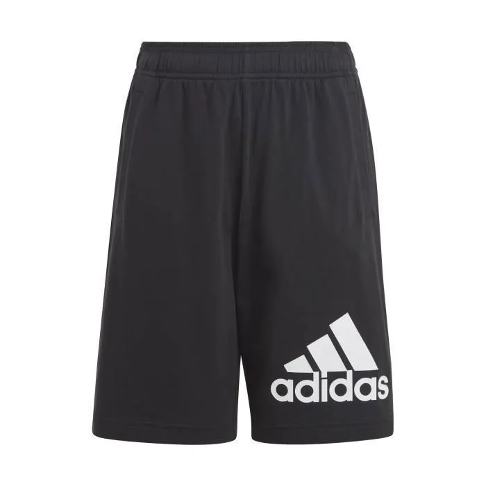 Short coton Adidas Junior noir - Enfant - Mixte - 100% Coton-0