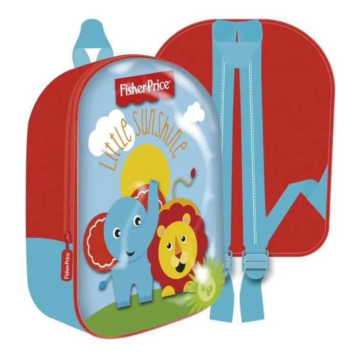 Sac à dos - Fisher-Price - Junior - 31 x 26 cm - Polyester - Multicolore-0