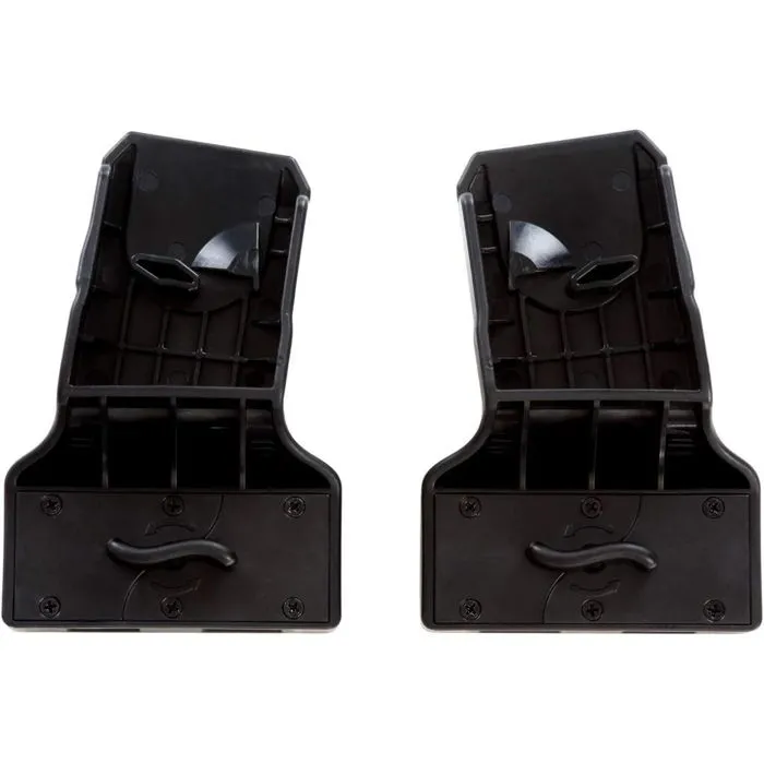 Hauck Adaptateur pour fixer un siège auto cosi universel sur la poussette Apollo, Saturn R, Mars de , 1 Paire - Noir --1