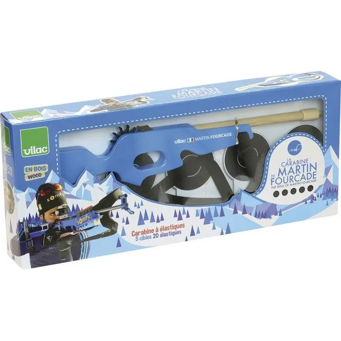 Carabine - NO NAME - Martin Fourcade - Garçon - 6 ans - Bleu - Plastique-0