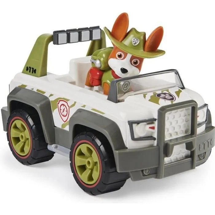 Véhicule + Figurine Tracker - PAW PATROL - Pat' Patrouille - Multicolore - Jouet 3 Ans-0