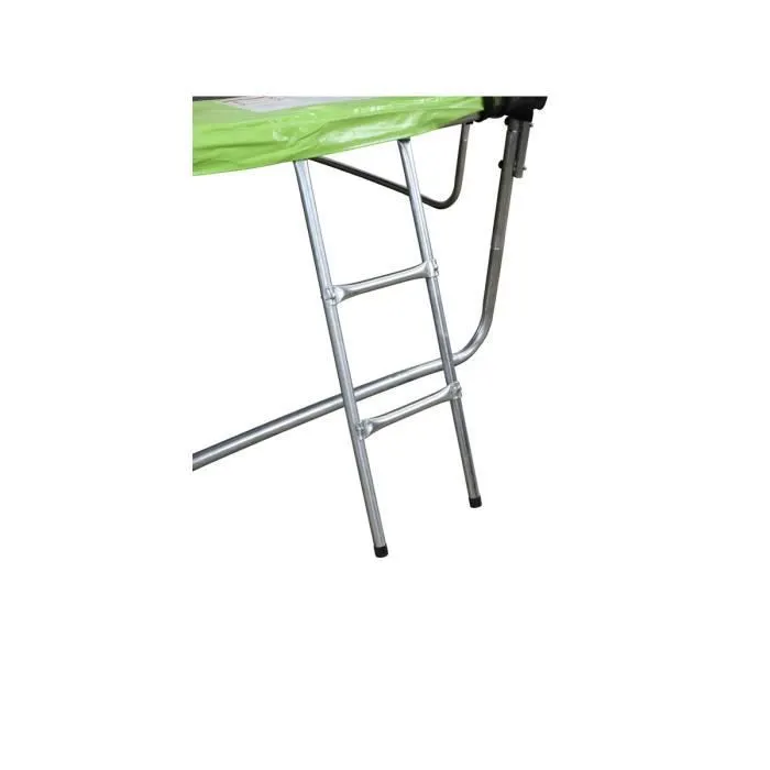 Trampoline Yoopi 2 - Ø 1.80 m - avec filet + échelle + couverture + kit d'ancrage-2