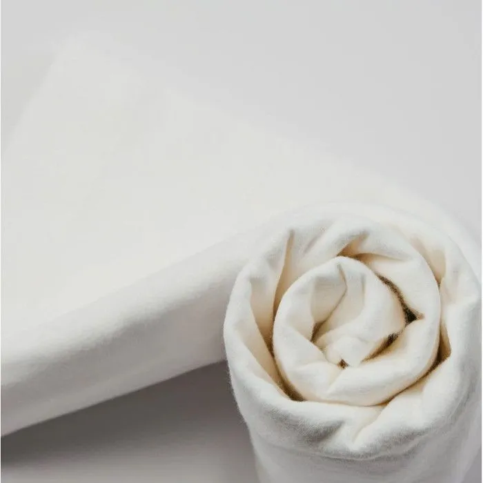 Protège matelas flanelle 90 x 190 cm / 100% Coton-0