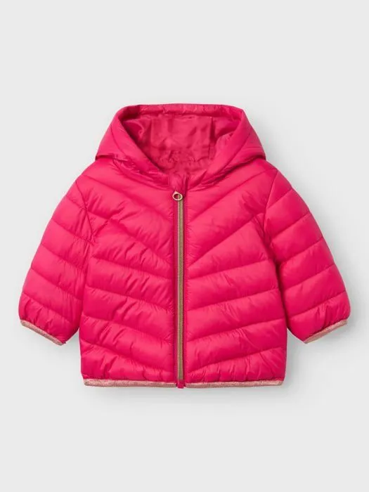 Fauteuil bebe - canape bebe Name it - 13227819 - Nbfmoney PB Veste matelassée, Rose, 6 Mois Bébé Fille-3