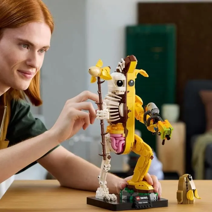 LEGO Fortnite 77072 Banane pelée - Figurine du jeu vidéo à collectionner pour adultes-4