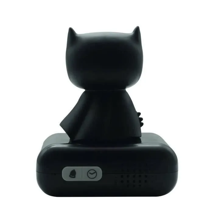 Réveil veilleuse digital LEXIBOOK - Batman - 3D lumineux et sonore - Noir - Enfant-1