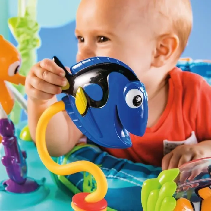 DISNEY BABY Aire d'éveil bébé multi-jouets, siège sauteur à rebonds évolutif, pivotant à 360° - Nemo - 13 jeux interactives Disney-6