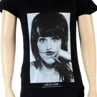 Tee shirt Little Eleven Paris Fille Katy Perry Noir-2