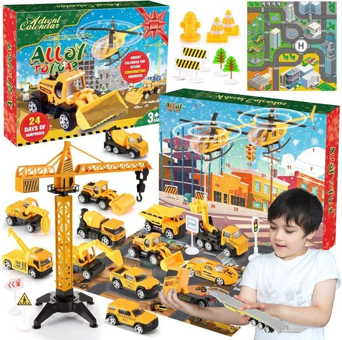 Calendrier*L'Avent*Enfant,Jouet*2*4*6*Petite*Enfant*Ans*Fille*Ans*Pour*Cadeau*2-6*Cadeau*Enfants Invites[74]-0