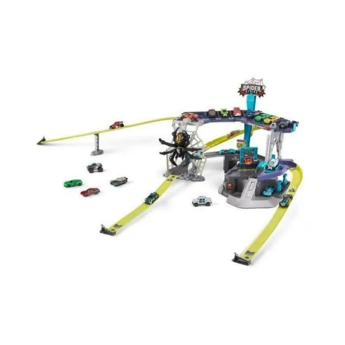 Circuit Voiture - Metal Machines - Spider Strike (+ 1 voiture)-1