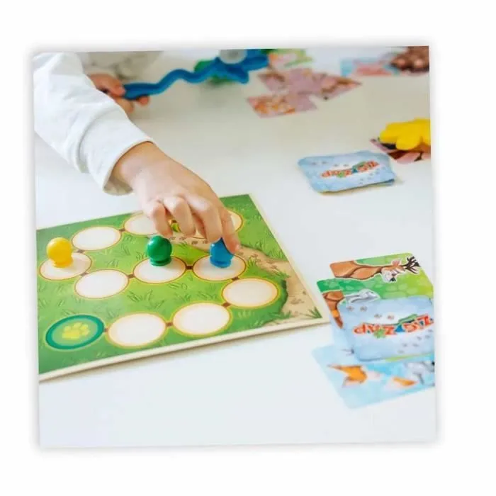 Jeu de société - TREFL - Zig zap - Coloré - Enfant - Jeu de plateau-3