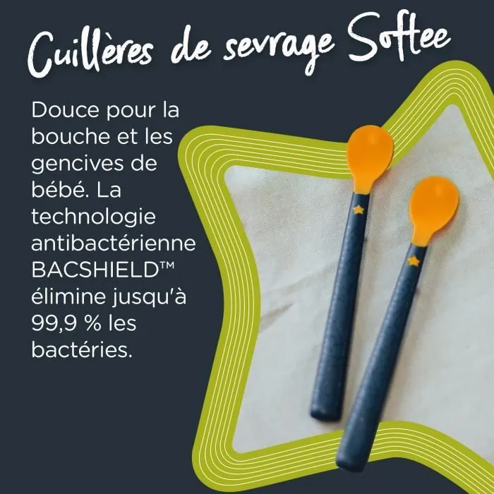 TOMMEE TIPPEE Kit de diversification alimentaire pour bébé, 4+ Mois-3