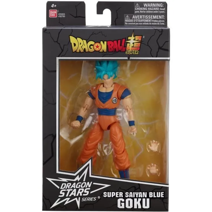 Figurine Dragon Ball Super Dragon Stars Super Saiyan Blue Goku - Bandai-1