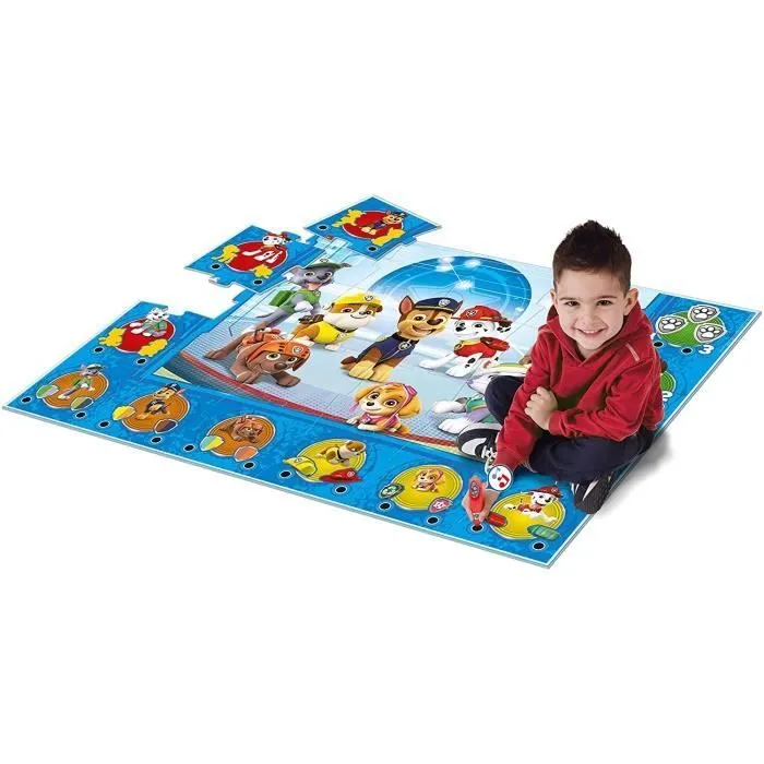 Tapis puzzle - CLEMENTONI - Paw Patrol - 24 pièces - 70 x 100 cm - Jeu éducatif-2