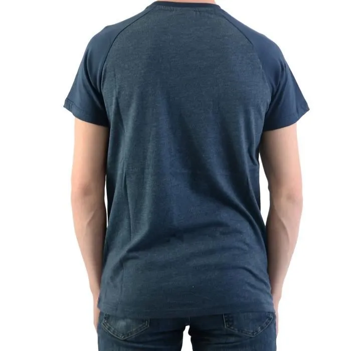 Tee shirt Enfant Ellesse - Vescinti - Manches courtes - Bleu - 100% Coton-1