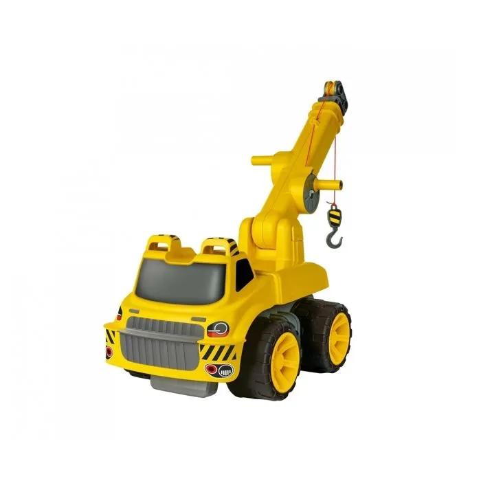 Jouet de construction - BIG - Power-Worker Maxi Grue - Jaune - 3 ans et plus - Extérieur-0